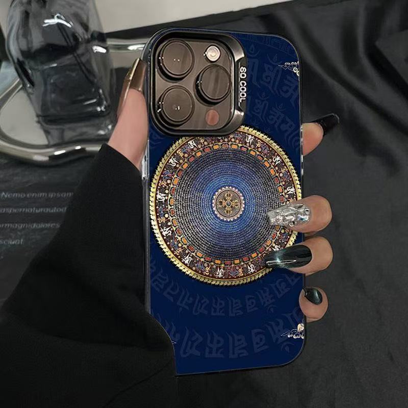 [คลังสินค้าพร้อม] Six-Character Proverbs เหมาะสําหรับ Apple 17/15/14/13PROMAX เคสโทรศัพท์ 87/6p Fros