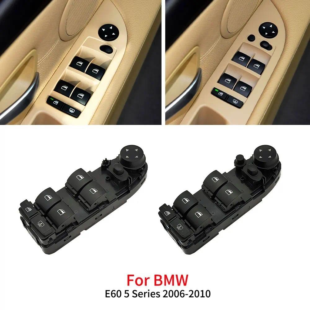 สําหรับ BMW E60 E61 รถไฟฟ้า Master Window สวิทช์สําหรับ BMW 5 Series 520 525 530 535i 2006-2010 6131