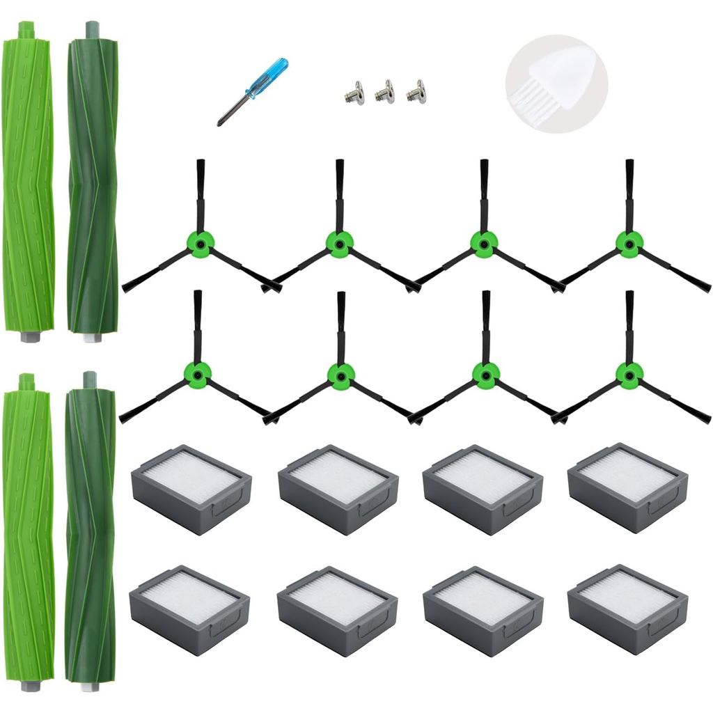 LOVECO อะไหล่ทดแทนสําหรับหุ่นยนต์ iRobot Roomba E I & J Series, E5 E6 i8 i7 i6 i5 i4 i3 i1 j9 j8 j7 