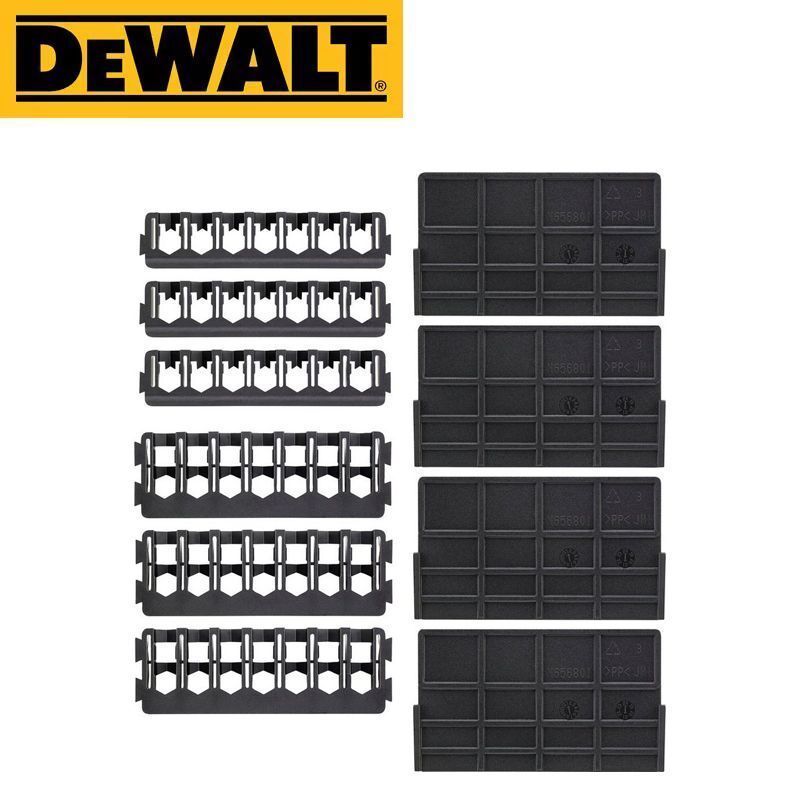 กล่องเครื่องมือ Dewalt TSTAK DT70805 พร้อมฉากกั้นและแผ่นแบ่งช่องใส่ชิ้นส่วน