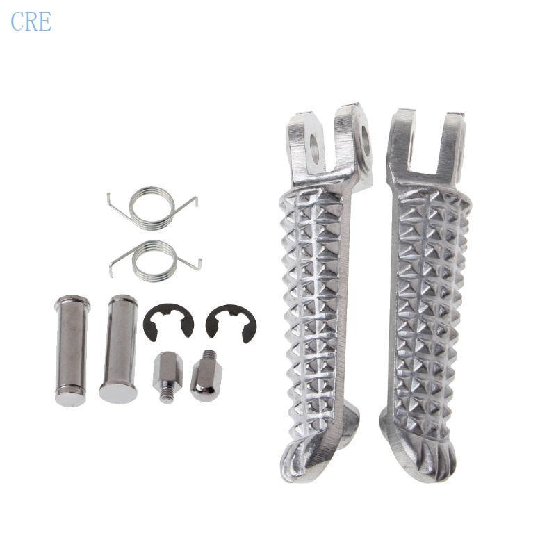 CRE E-bike รถจักรยานยนต์พักเท้า Peg Rest Pedal สําหรับ - YZF R1 R6 R6S ทนทาน
