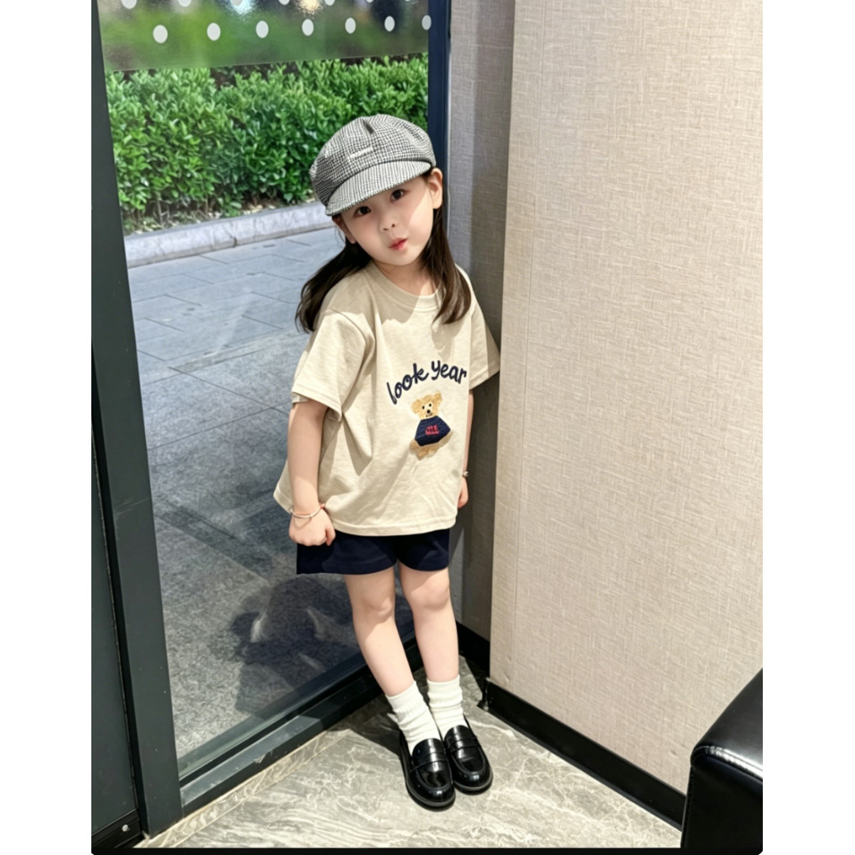 อนิเมะ/ซีรีส์/เสื้อยืดเด็กผู้ชายเด็กผู้หญิง/ดึงดูดสายตาร้อยเปอร์เซ็นต์/เสื้อยืดผ้าฝ้ายคุณภาพดีมาก/ขนาด 90-150