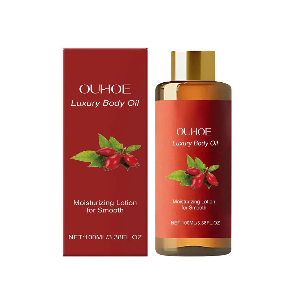 OUHOE Daily Care Moisturizing Body Oil ที่ช่วยบํารุงปรับปรุงความยืดหยุ่นของผิวและบริษัทน้ํามันหอมระเ