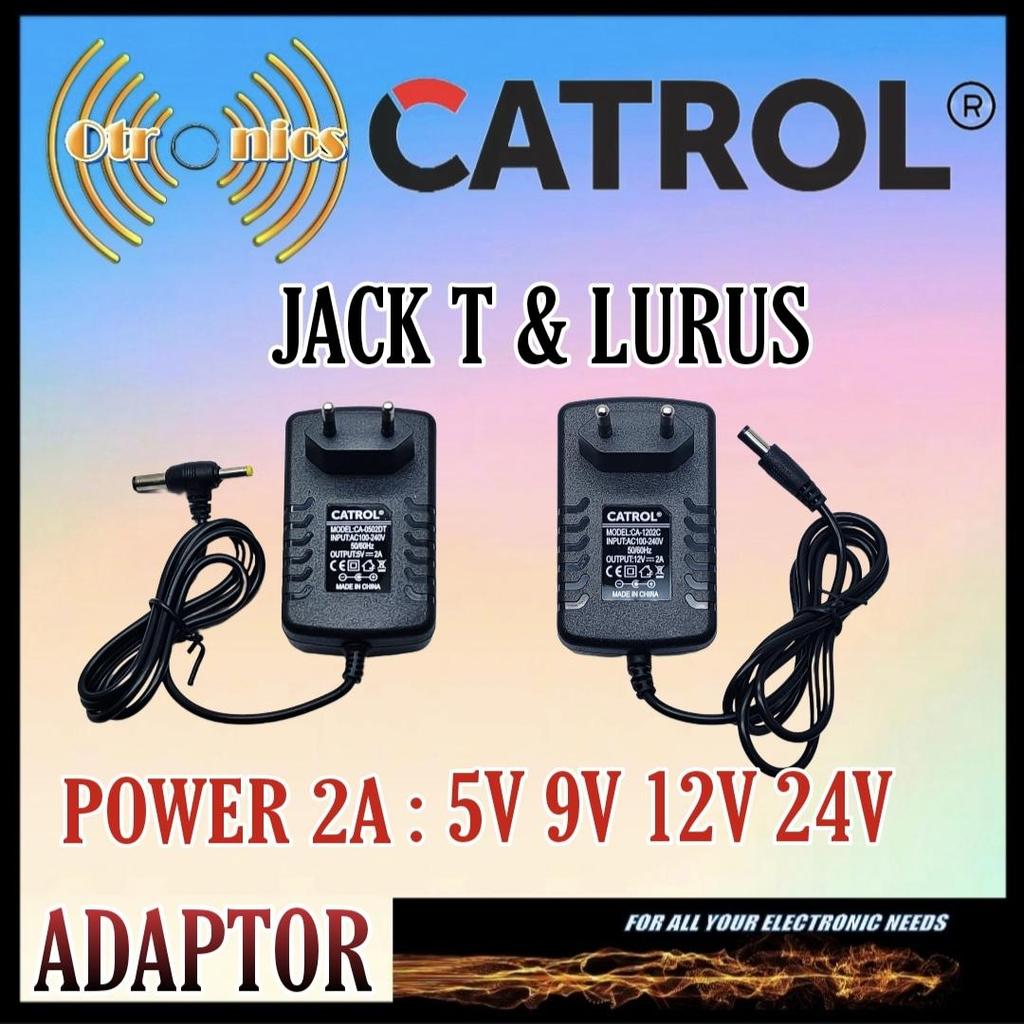 DC 5V 9V 12V 24V 2 CAMPERE CATROL ADAPTER กล้องวงจรปิด LED STB ANDROID ADAPTER