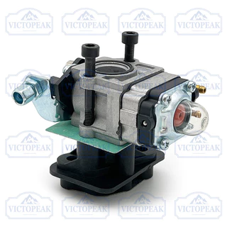 เครื่องตัดแปรงอุปกรณ์เสริมคาร์บูเรเตอร์พร้อมสกรูและท่อไอดีพร้อมปะเก็นสําหรับเครื่องตัดหญ้าเครื่องยนต์ 40-5 44-5