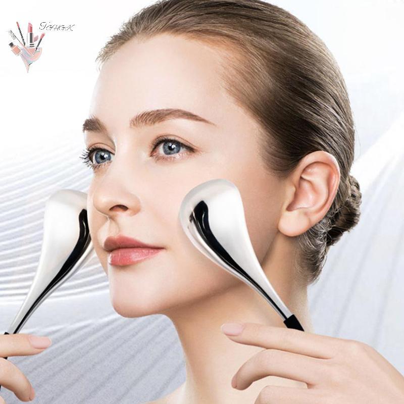 GHGK Ice Globes เครื่องมือดูแลผิวหน้าสําหรับใบหน้าและตาสแตนเลสความงาม Cryo Sticks สําหรับผู้หญิง Coo