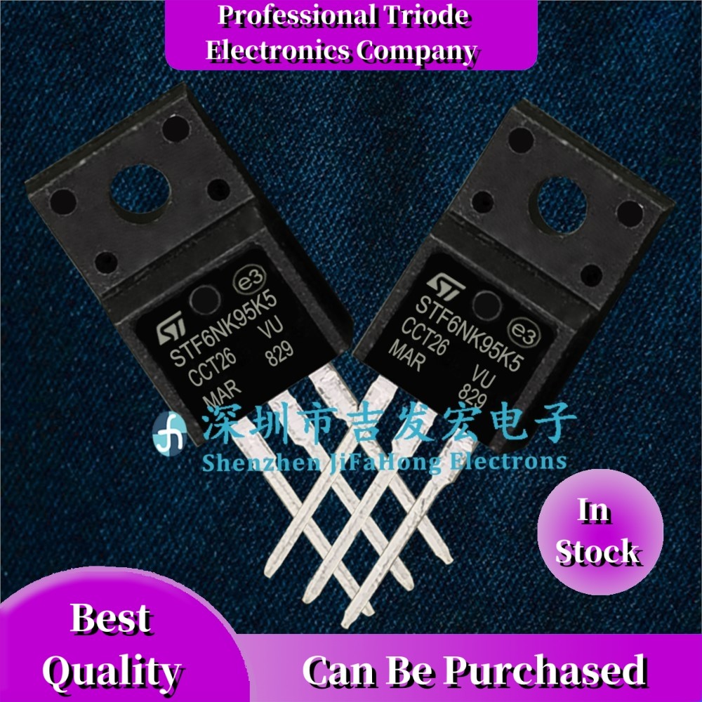 10 ชิ้น/ล็อต STF6NK95K5 TO-220F 950V 6A ร้อน