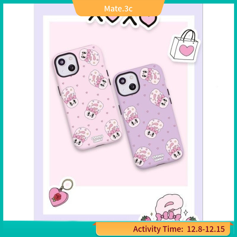เคสโทรศัพท์มือถือ ลายกระต่าย สําหรับ iPhone 11 12 13 14 15 12Promax 13Promax 14pro 14Promax x xs XR 