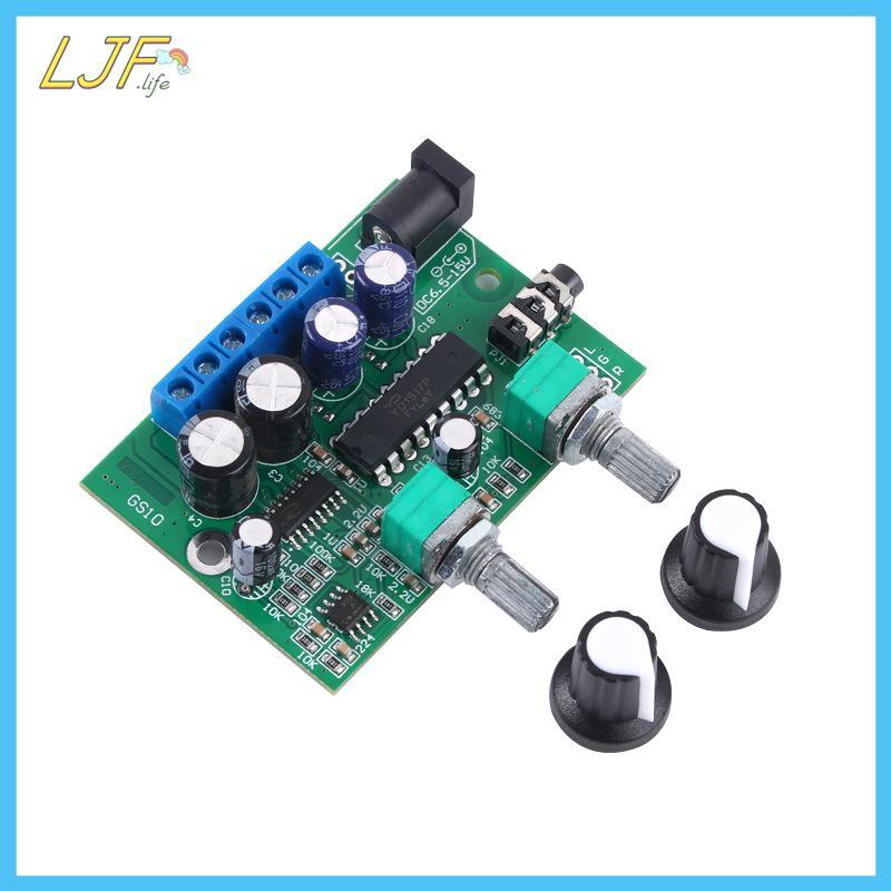 LJF 6 W + 6 W + 25 W HIFI Class D เครื่องขยายเสียงดิจิตอลโมดูล TDA1517P 2.1 Super Bass Mini Micro 3 