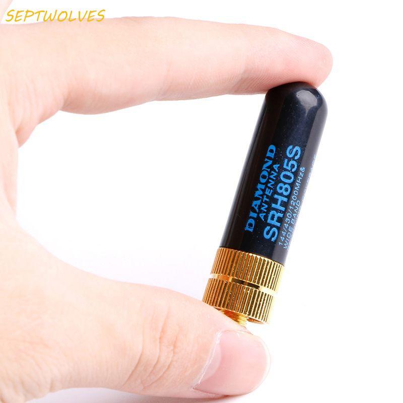 SEPTWOLVES เสาอากาศ Walkie Talkie TG-UV2 SRH805S Baofeng BF-888S วิทยุ 144/430MHz Dual Band