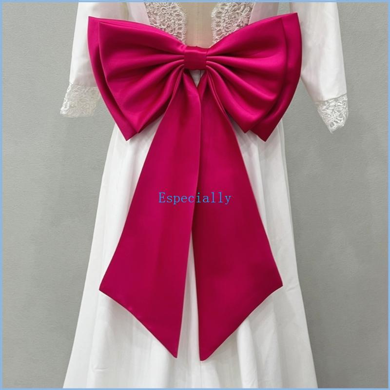 ESP เครื่องประดับเอวผู้หญิงขนาดใหญ่ Bowknot ตกแต่งเอวอุปกรณ์ตกแต่งเสื้อผ้า