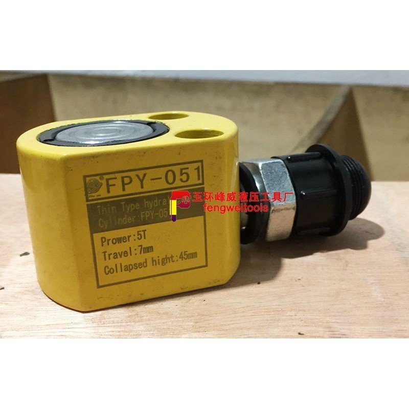 5T20T30T ไฮดรอลิก Ultra-Thin ประเภทยก 200T50T แหวนหยก 100T เครื่องมือแยกประเภท 500 กก.กระบอกด้านบน B