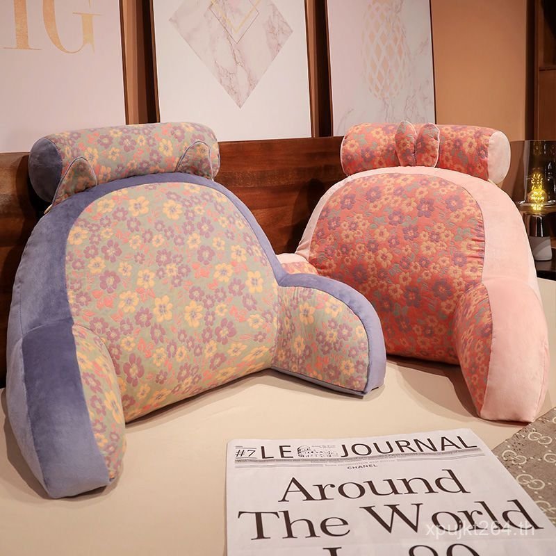 โรงงานเบาะหมอนเบาะคอสนับสนุนเอวสนับสนุนพนักพิงขนาดใหญ่โซฟาหมอนงีบสํานักงานที่ถอดออกได้ล้างทําความสะอ