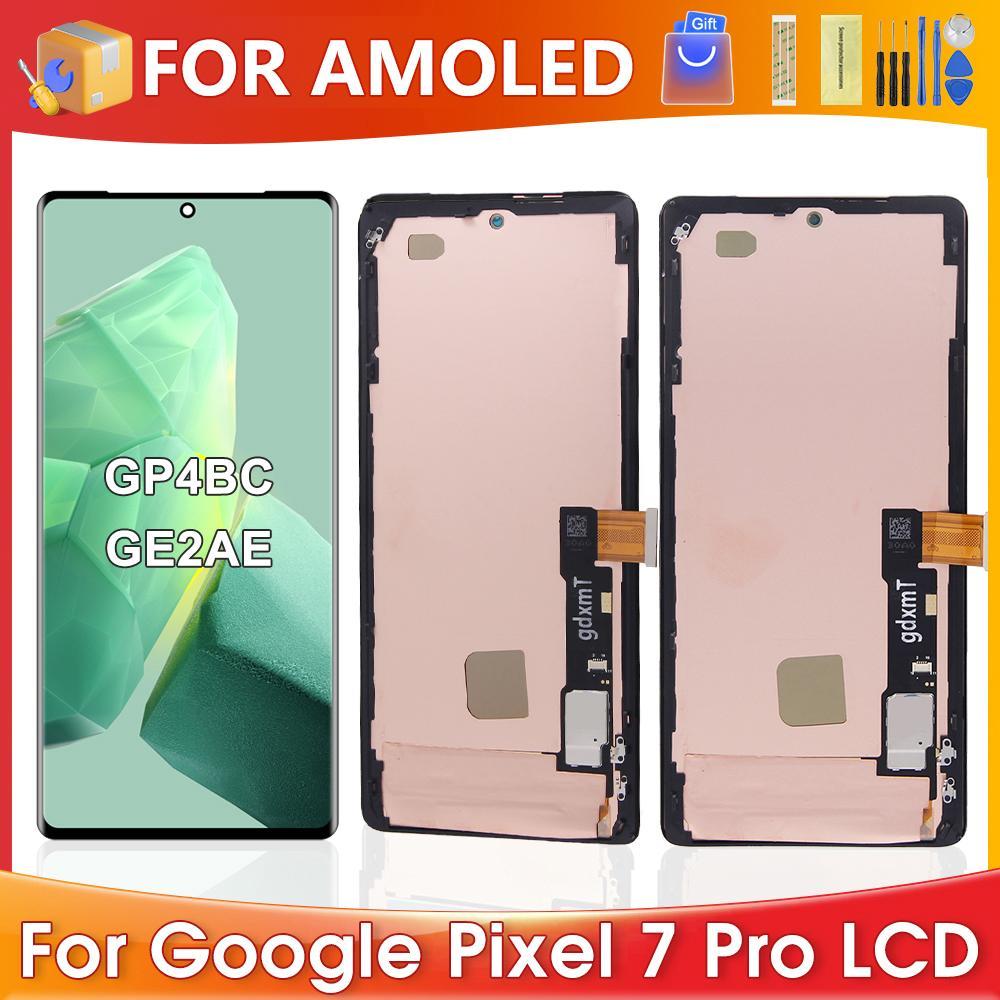 6.7 สําหรับ Google Pixel 7 Pro สําหรับ AMOLED Google Pixel 7 Pro GP4BC GE2AE จอแสดงผล LCD Touch Scre