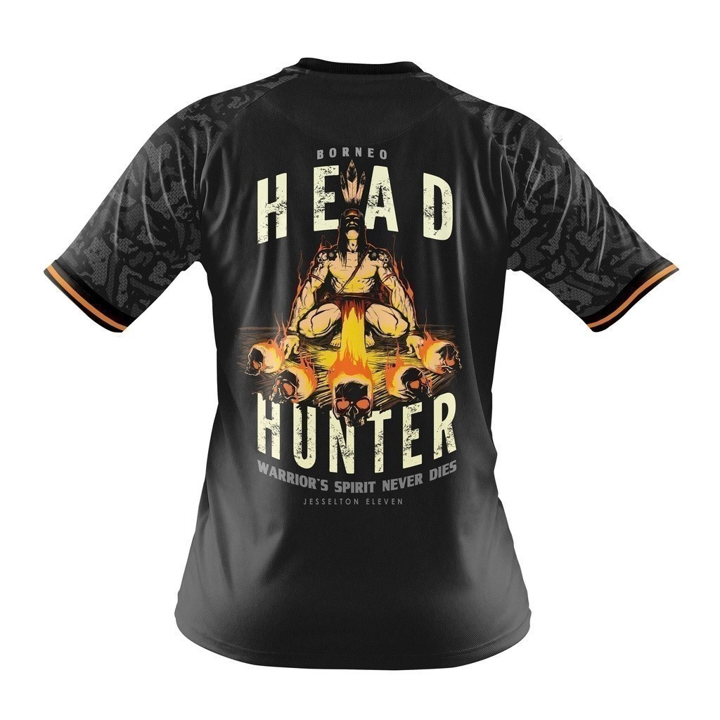 Fashion 2025 Borneo Headhunter - Warriors Spirit (ฉบับ jersey)