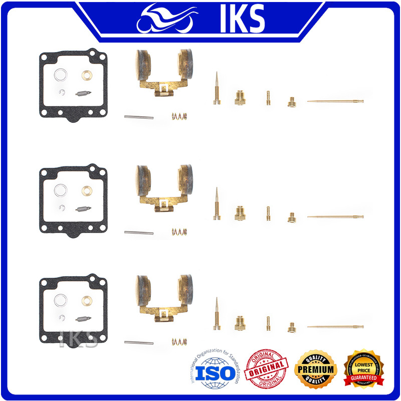 สําหรับ yamaha 1978 - 79 XS750 XS750S คาร์บูเรเตอร์ Carb Rebuild Repair Kit