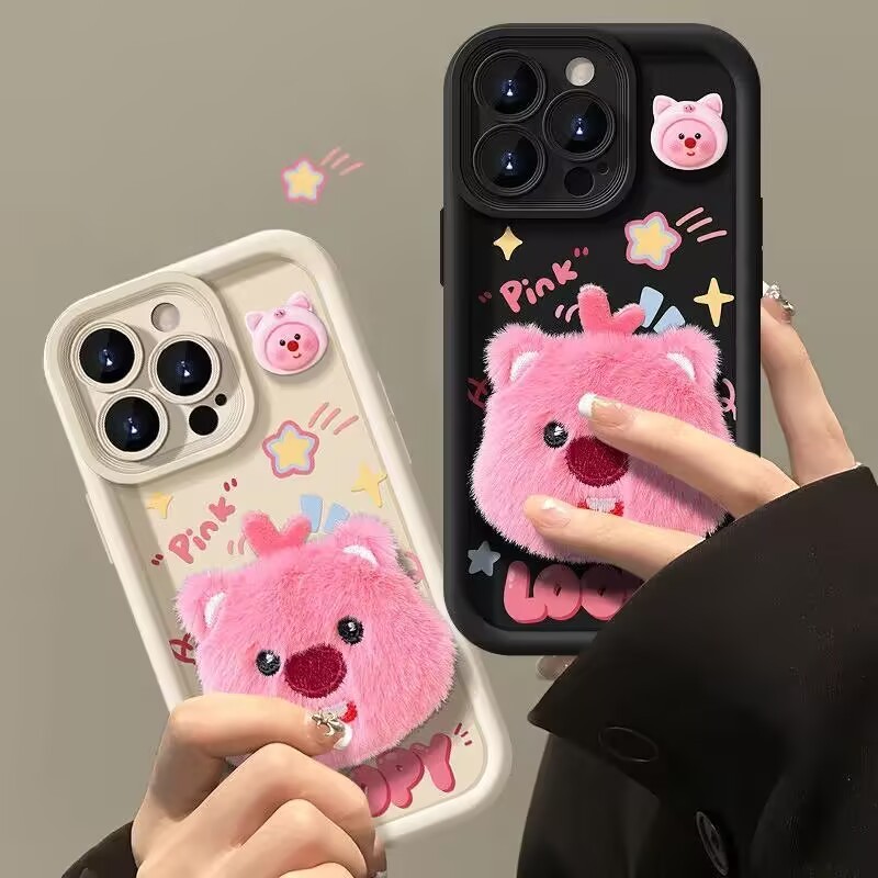 3D Loopy จี้สําหรับ Motorola Moto Edge 70 60S 60 50 Fusion Pro 40 Neo E22 E13 E32 E14 E32 G84 G9 pal