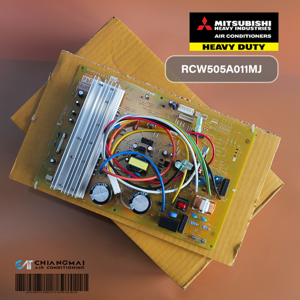 RCW505A011MJ (RCW505A011MF) แผงวงจรแอร์ Mitsubishi Helavy Duty แผงบอร์ดแอร์มิตซูบิชิ บอร์ดคอยล์ร้อน
