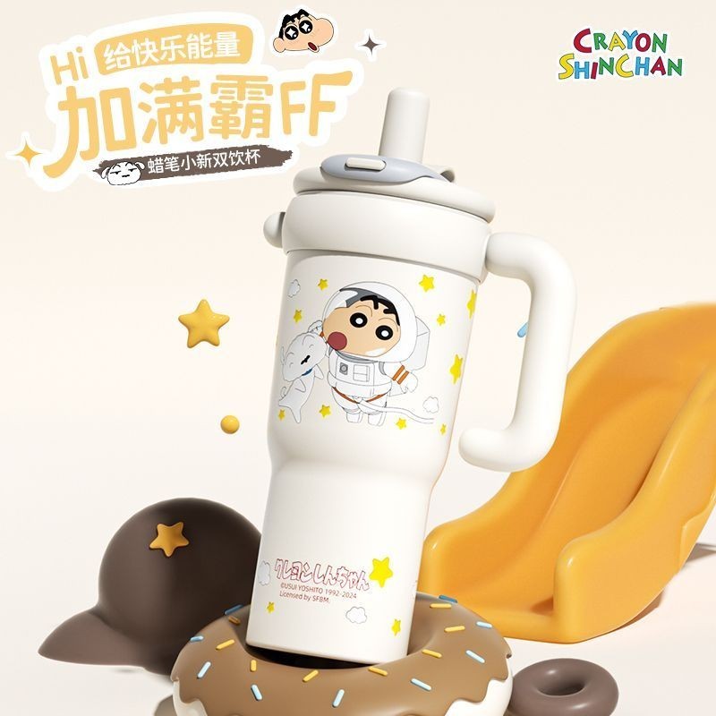 2025 Crayon Shin-Chan สแตนเลสถ้วยน้ําเซรามิกสาวมูลค่าสูงขนาดใหญ่-ความจุ Big Mac Ice Mac Cup 2025 Crayon Shin-Chan สแตนเลสถ้วยน้ําเซรามิกสาวมูลค่าสูงขนาดใหญ่-ความจุ Big Mac Ice Mac ถ้วย