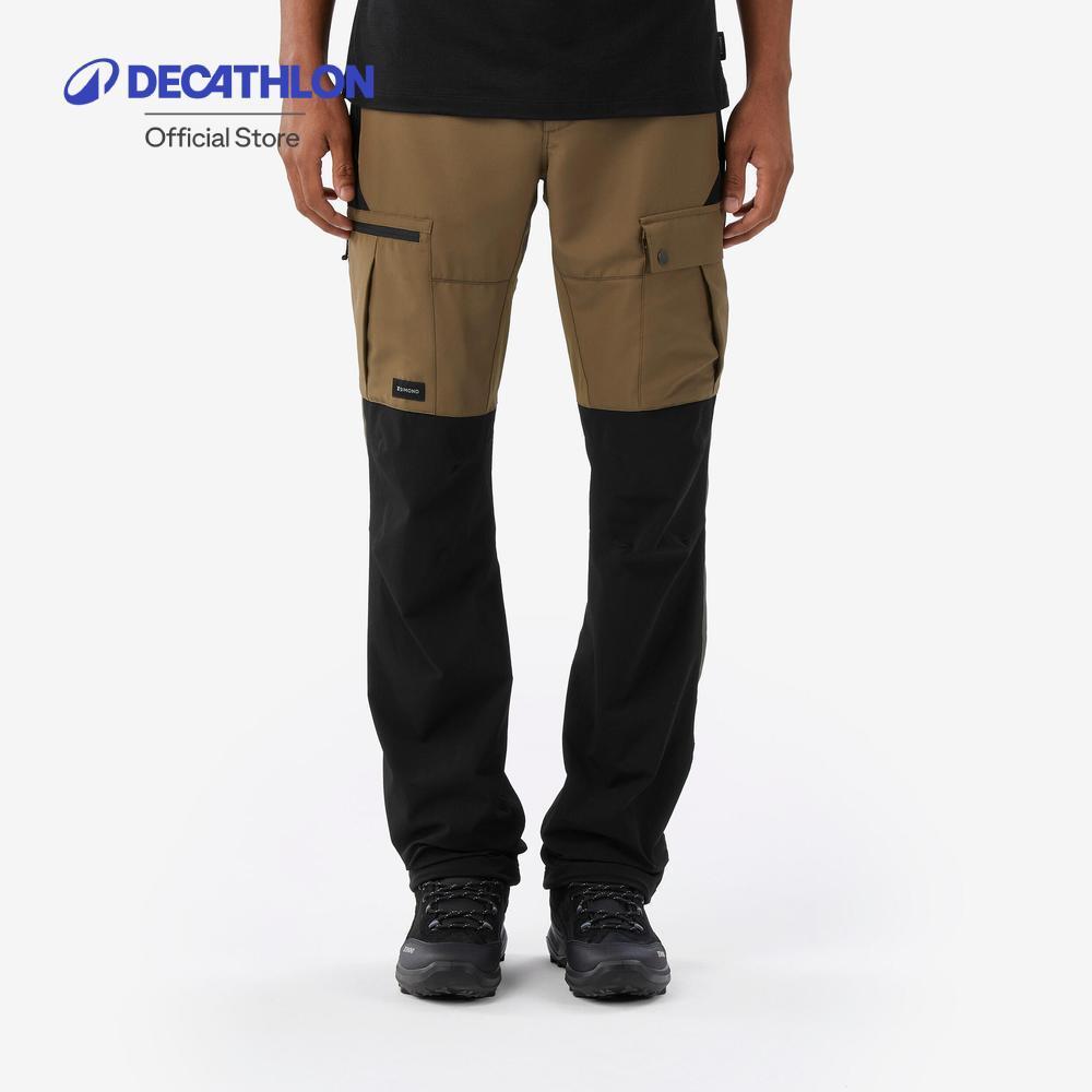 Decathlon Men’S Durable Trekking Trousers, Mt500 กางเกงเดินป่าเทรคกิ้งขายาวที่ทนทานสำหรับผู้ชาย รุ่น