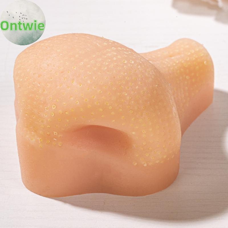 Ontwie ของเล่นสิวซิลิโคน Satisifying Pimple Pop ของเล่นนํามาใช้ใหม่ความเครียด Reliever เกมจมูกสําหรั