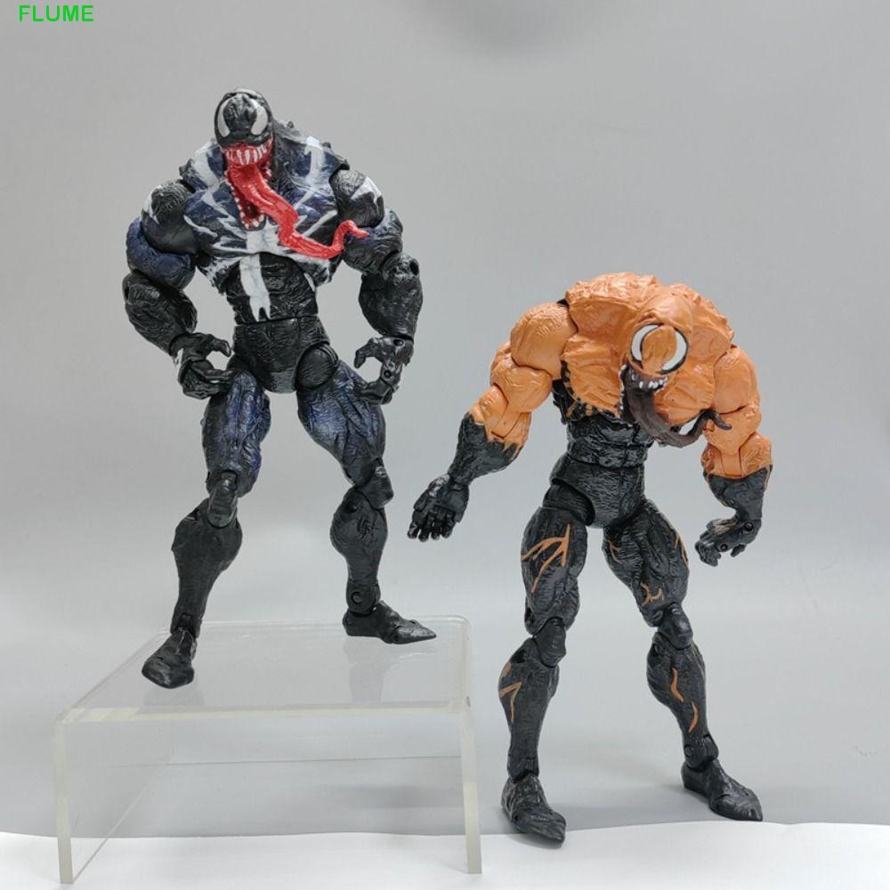 FLUME Venom Action Figure, Marvel 3D Venom ของเล่น,เดสก์ท็อปตกแต่งฮาโลวีนภาพยนตร์ Periphery 16 ซม. V