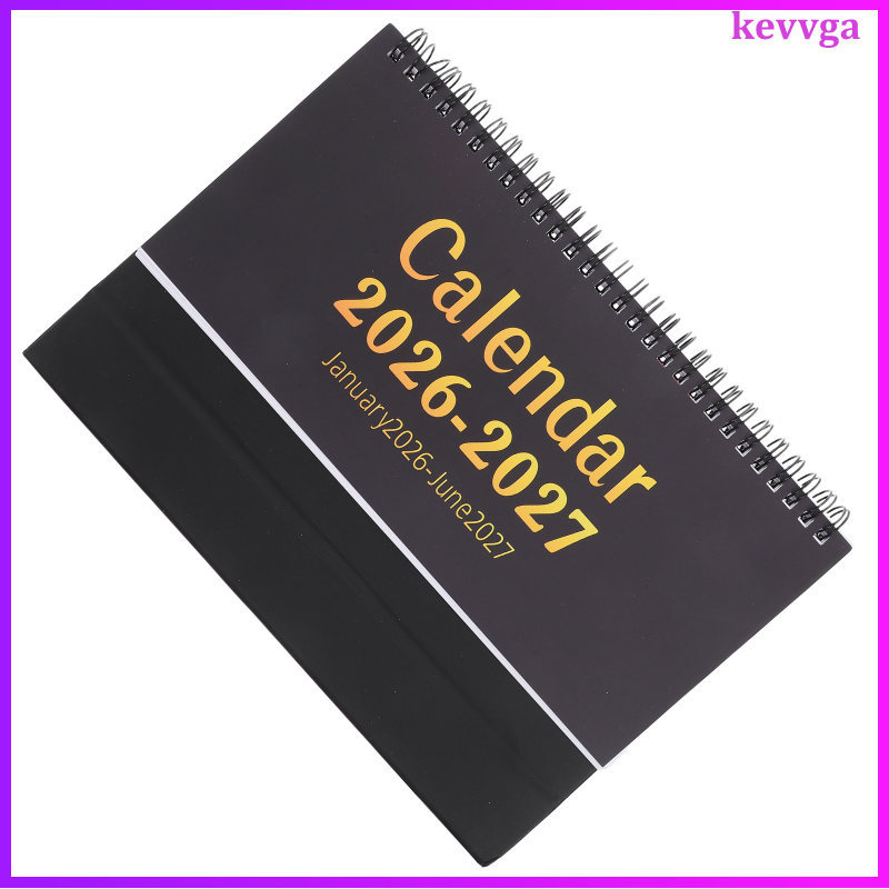 ปฏิทินตั้งโต๊ะรายเดือน: Standing Desktop Planner - 2026-2027 ปฏิทินน่ารัก Desktop Decor สําหรับ Home