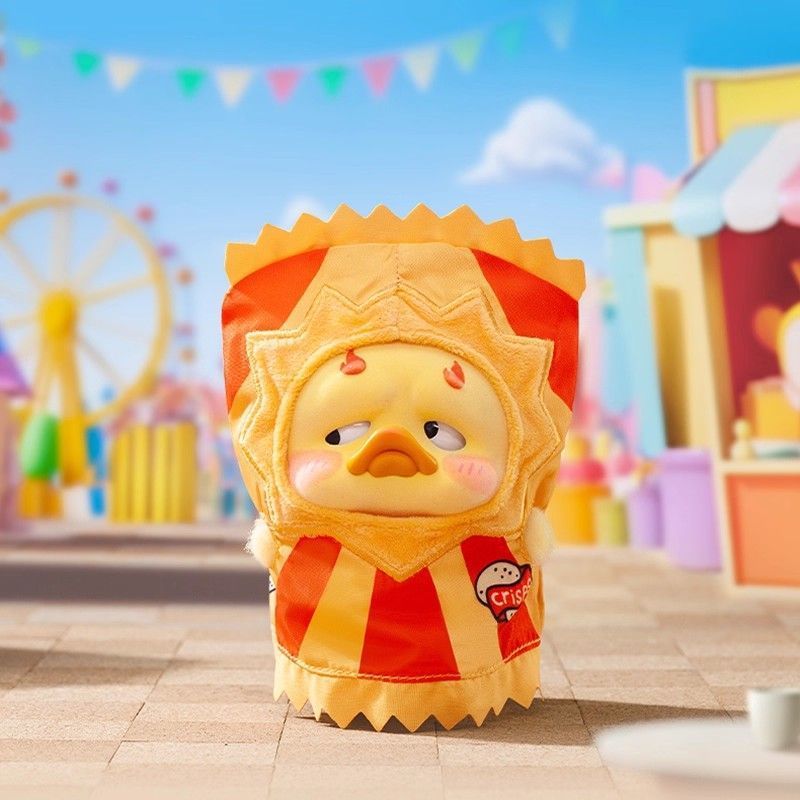 พร้อมสต็อก ในสต็อก ของแท้ Annoying Duck Upsetduck Crazy Circus รุ่นที่สี่ตุ๊กตา Mystery Box จี้ห้อยก