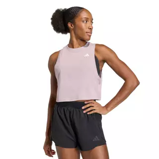 adidas Gym & Training เสื้อกล้ามออกกำลังกายทรงบ็อกซี Train Essentials ผู้หญิง สีม่วง KB7919