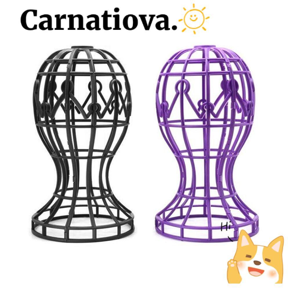 ขาตั้งวิกผม Igaratio พับเก็บได้มีชั้นเก็บของ