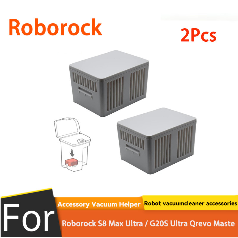 โมดูลฆ่าเชื้อแบคทีเรียสําหรับ Roborock S8 Max Ultra / G20S Ultra QrevoMaste (2 ชิ้น)