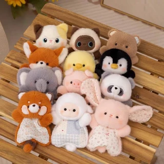ตุ๊กตาสัตว์ถุงถั่วน่ารัก ของเล่นผ้าขนนุ่ม ช่วยคลายเครียด รองข้อมือ ของขวัญวันเกิด