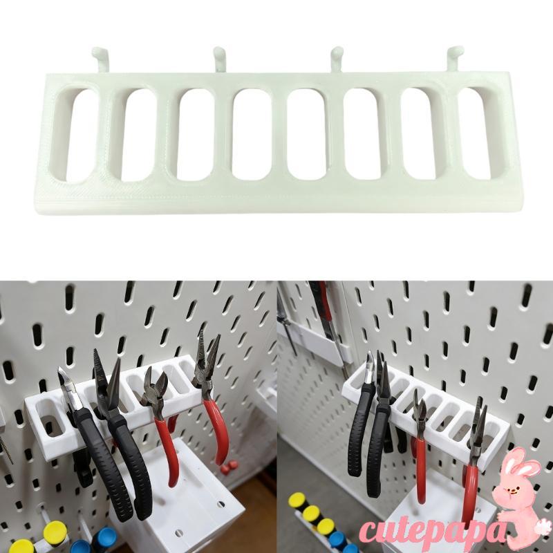 Cutep ที่วางเครื่องมือ Rack สําหรับคีมและกรรไกรพร้อมการออกแบบติดผนังประหยัดพื้นที่