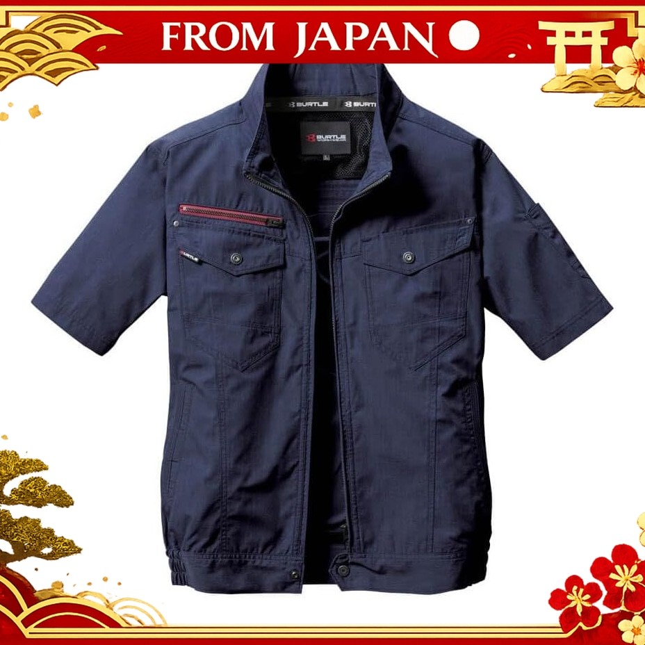 BURTLE Aircraft short sleeve blouson (no fan) AC7146 AIRCRAFT nmshop