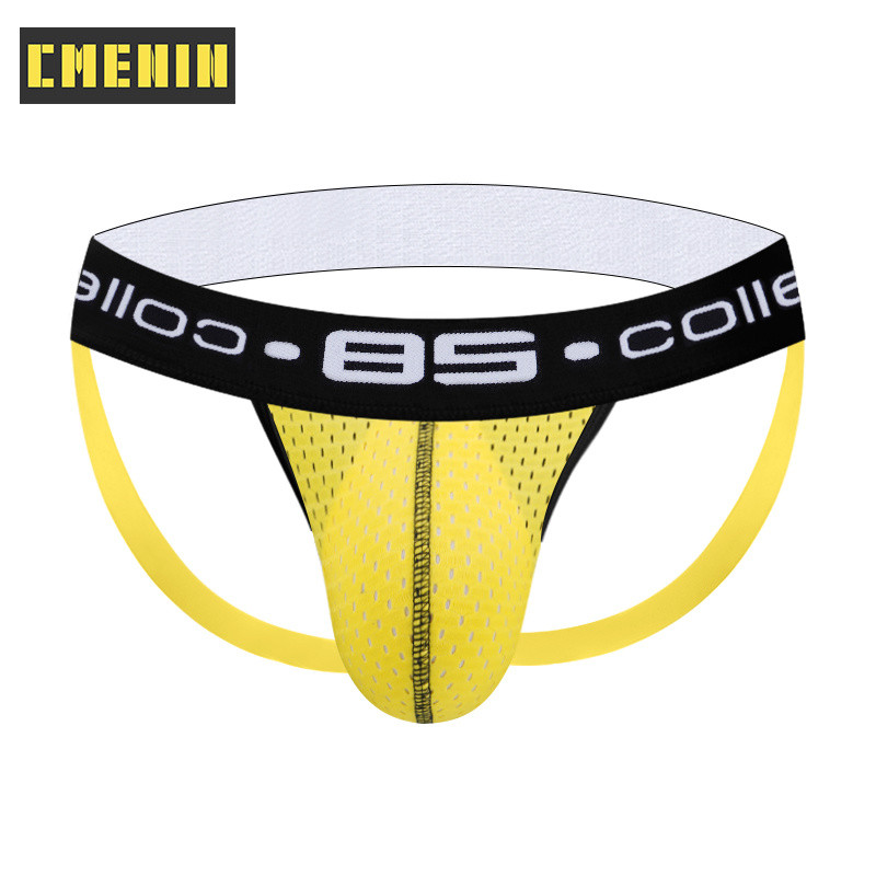 CMENIN (1 ชิ้น) Camouflage Men ชุดชั้นใน Thong Mens Jockstrap New Thongs Jockstrap Men Innerwear BS1