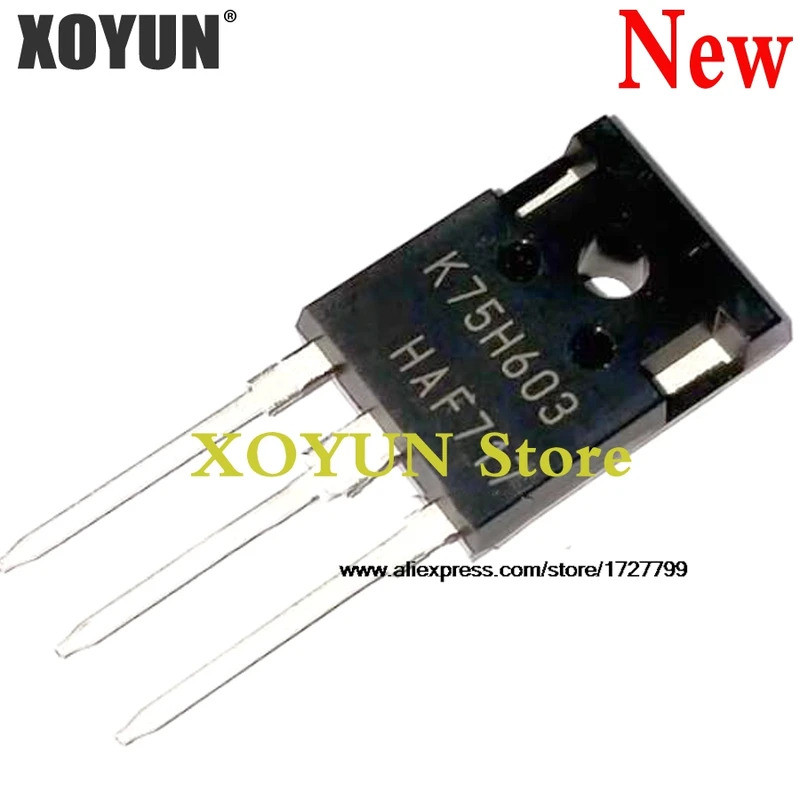 2 ชิ้น IKW30N60H3 K30H603 IKW40N60H3 K40H603 IKW50N60H3 K50H603 IKW75N60H3 K75H603 TO-247RB ในชิปสต็