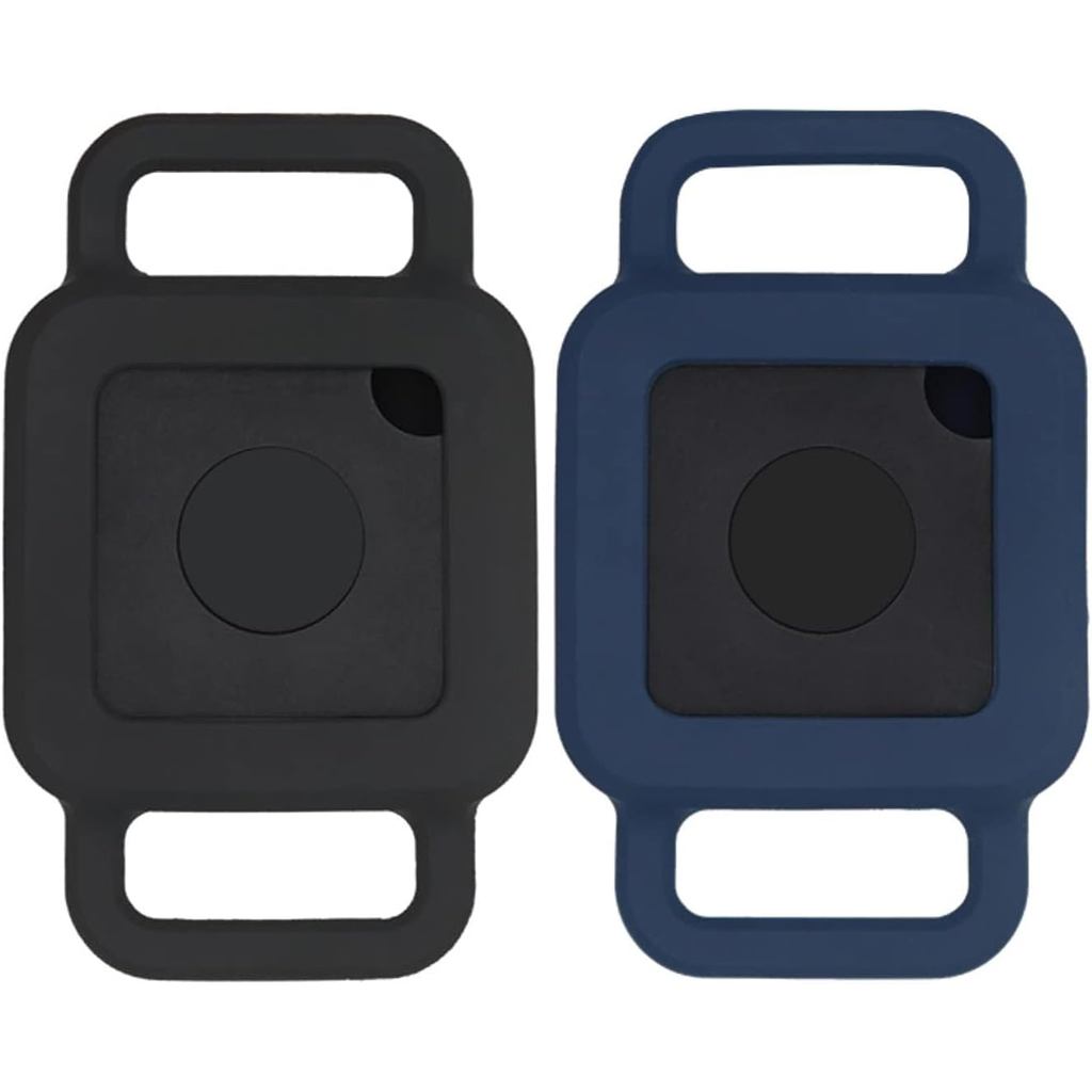 [2 แพ็ค] ที่ใส่ปลอกคอสุนัขเข้ากันได้สําหรับ Tile Pro (2020 & 2018) กรณี,สัตว์เลี้ยง Id Tag กรณีสําหร