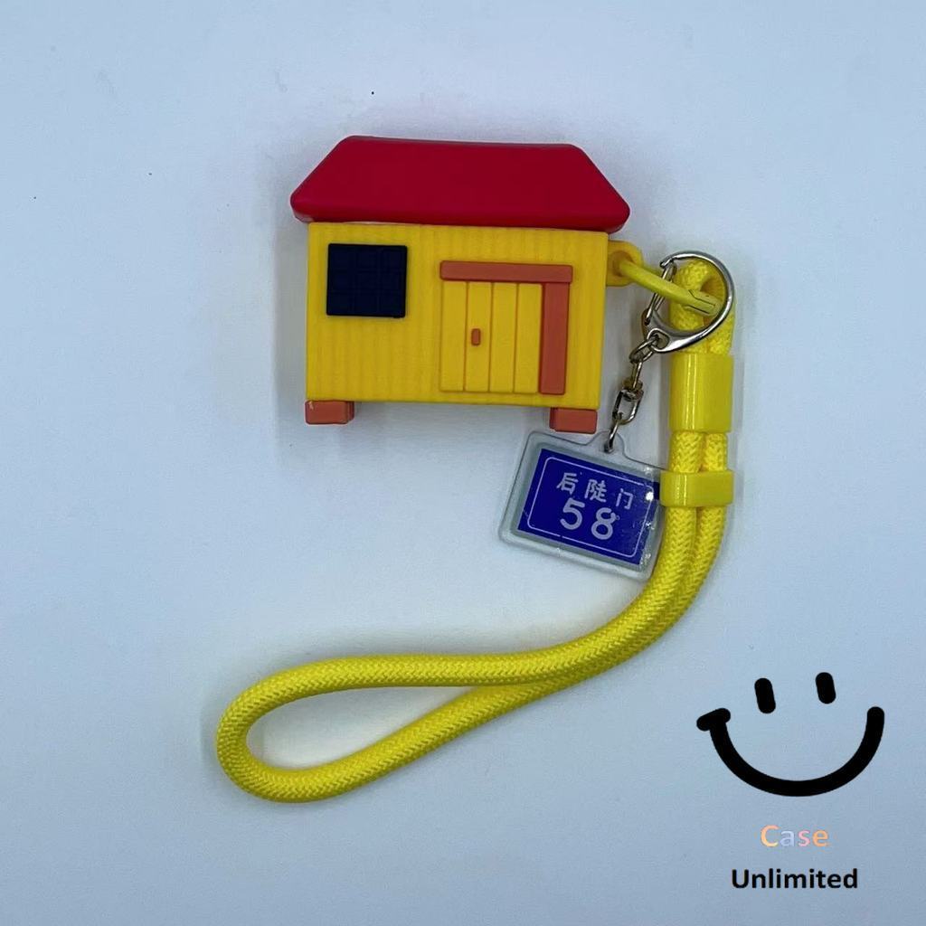 Geek For QPLUS Stereo BT24 เคส Case Headphone Case&Lanyard ลายห้องโดยสารน่ารัก