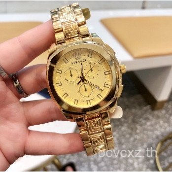 Versace Versace Versace Movement นาฬิกาผู้ชายนาฬิกาผู้หญิงบรรยากาศเรียบง่ายแฟชั่นลําลองกันน้ํา 8VKS