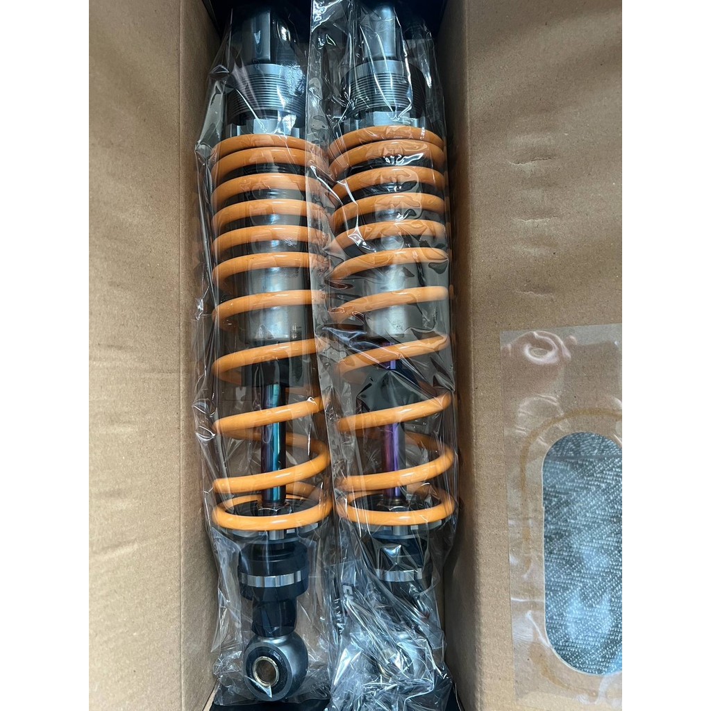 โช๊คหลัง CHOBI แกนรุ้ง ปรับรีบราวน์ ขนาด 280, 295, 320 มิล ใส่ WAVE / DREAM ทุกรุ่น, Spark110i, ราคา ถูกที่สุด ดีลบีเคเค แกลเลอรีภาพที่ 4