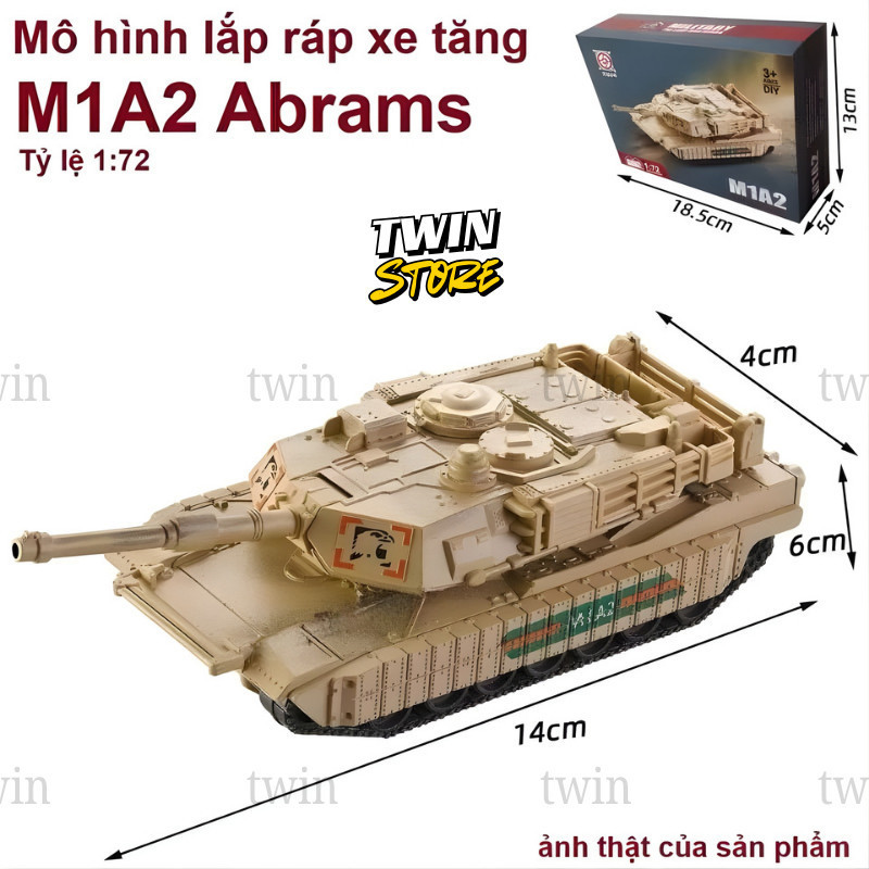 ประกอบถัง M1A2 Abrams เฮลิคอปเตอร์สารพันของสะสมของขวัญตกแต่ง M15 TW