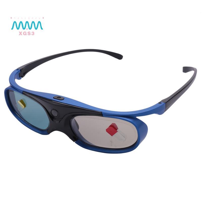 ชาร์จ DLP Link 3D แว่นตา Active Shutter แว่นตาสําหรับ Z3/Z4/Z6/H1/H2 ถั่ว G1/P2 & DLP LINK โปรเจคเตอ