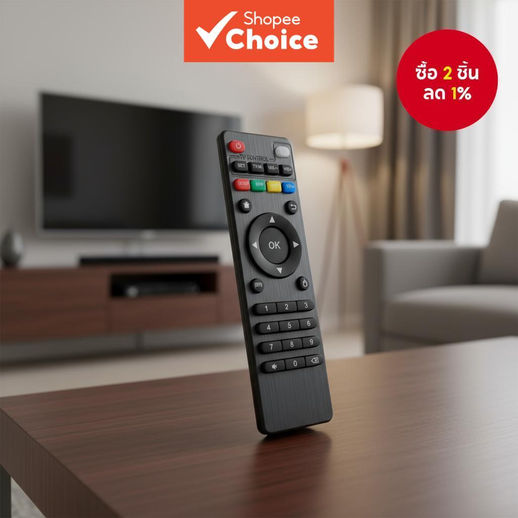 รีโมทคอนโทรล H96 สำหรับ MXQ (Amlogic S805/S905), MXQ Pro, MXQ PRO 4K, M8, M8C, M8N, M9C, M10, T95, T
