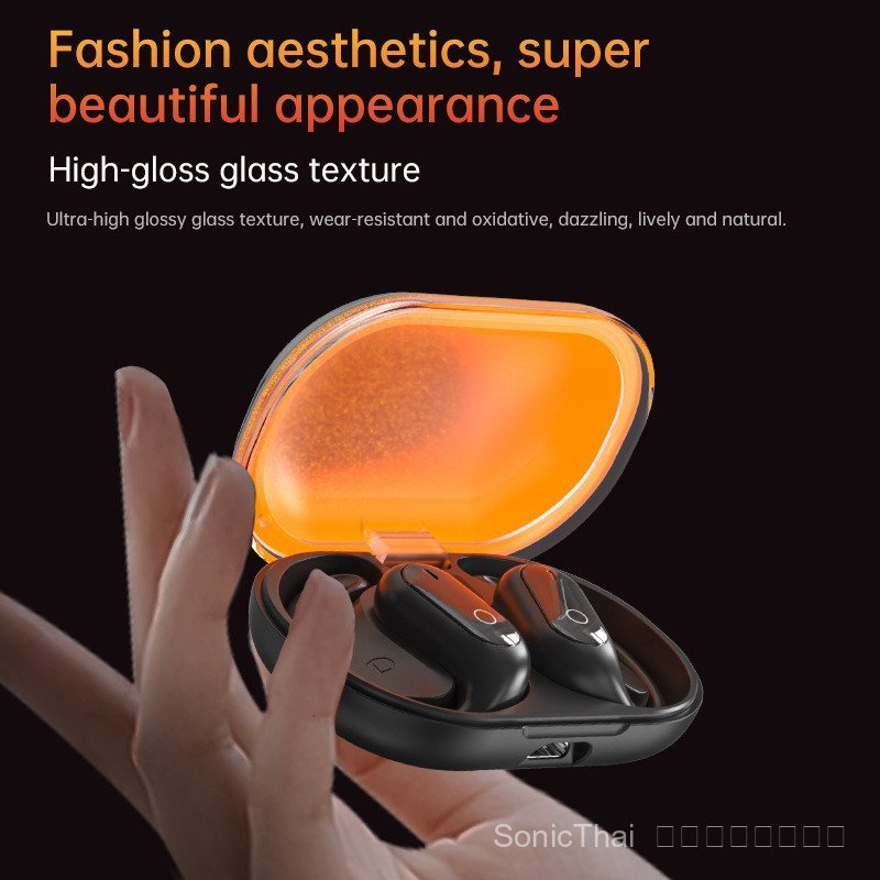 XG23Pro หูฟังบลูทูธ AI Translation | แบบแขวนหู OWS | สเตอริโอ 5.4 | หน้าจอดิจิตอล | หลายสี