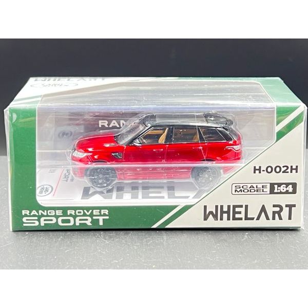 WHELART 1/64
Range Rover Sport Transparent Red