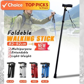 Folding Stick / 1 Leg Walking Aid / Portable Stick / Stainless Material / Walking Stick Hiking Trekking Trekking Poles
