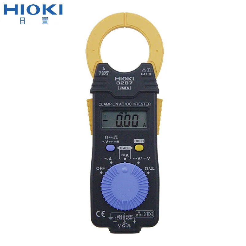Xueqing HIOKI 3287 มัลติมิเตอร์แบบดิจิตอลความแม่นยําสูง CLAMP Meter สําหรับการวัดไฟฟ้า 100A
