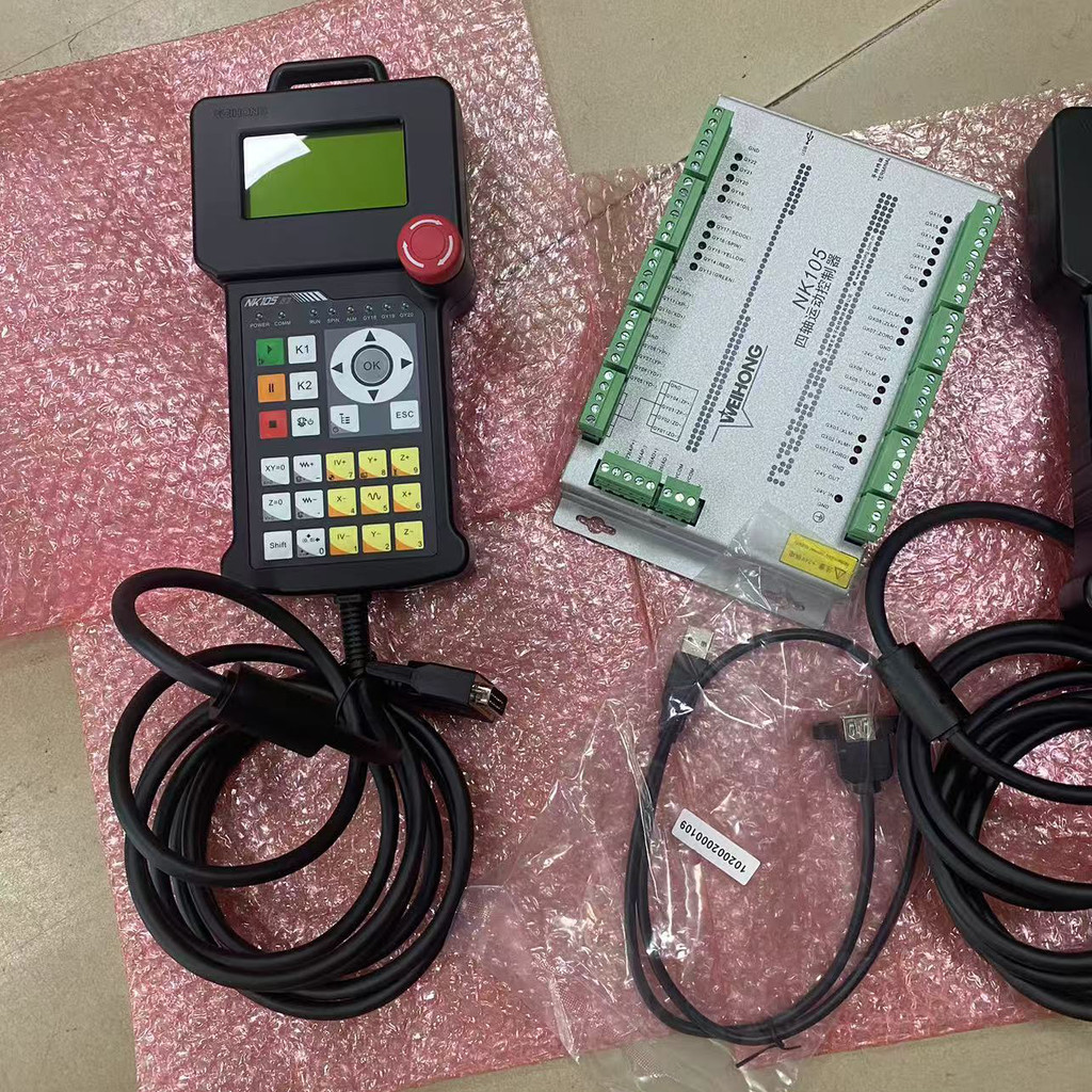 รับประกัน 3 ปี TEBAK NK105 G2 G3 CNC DSP ระบบควบคุมการเคลื่อนไหว CNC Router สามแกนสี่แกน Motion Card