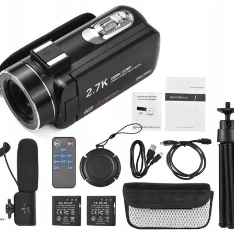 สินค้าเวอร์ชันภาษาอังกฤษ 2.7K HD 48MP Digital Camera Home Travel Camera DV06S