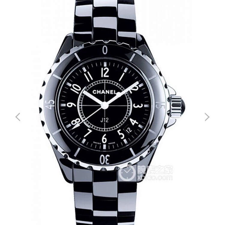 [KOR ผลิต] เวอร์ชั่นเกาหลี CHANEL J12 CHANEL การเคลื่อนไหวควอตซ์สวิสสีขาวสําหรับผู้หญิงเข้มข้น!เส้นผ